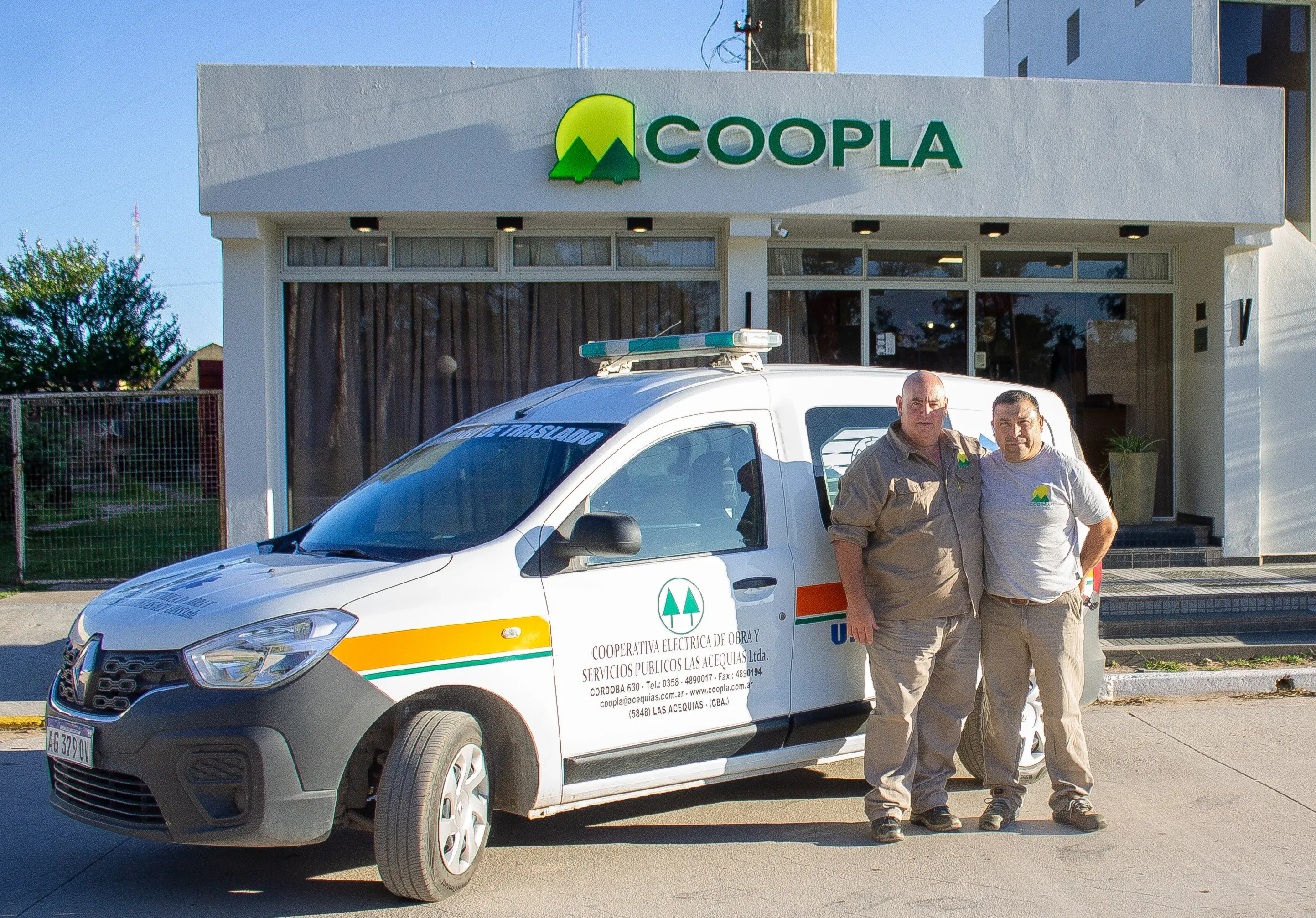 Personal del área de servicios sociales de COOPLA